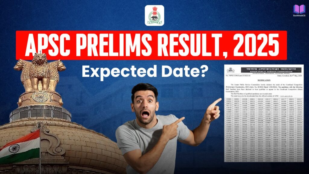 apsc prelims result 2025