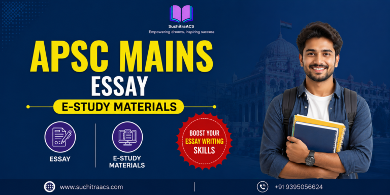 APSC Mains Essay E-Study Materials